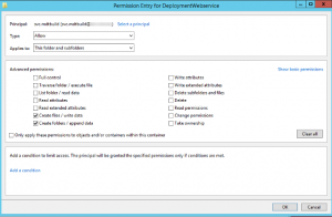 NTFS - Special permissions