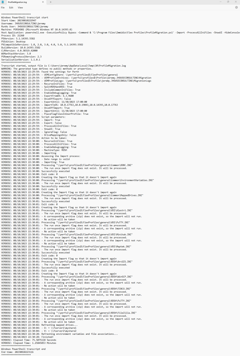User Profile Migration Strategy and PowerShell Script with a User ...