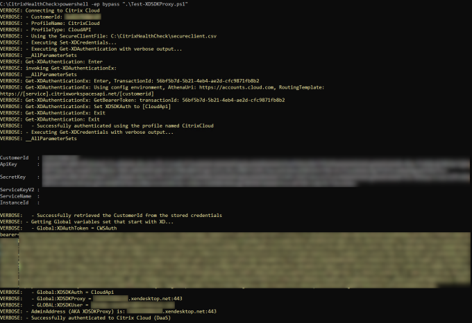Citrix DaaS Remote PowerShell SDK - Global Variables